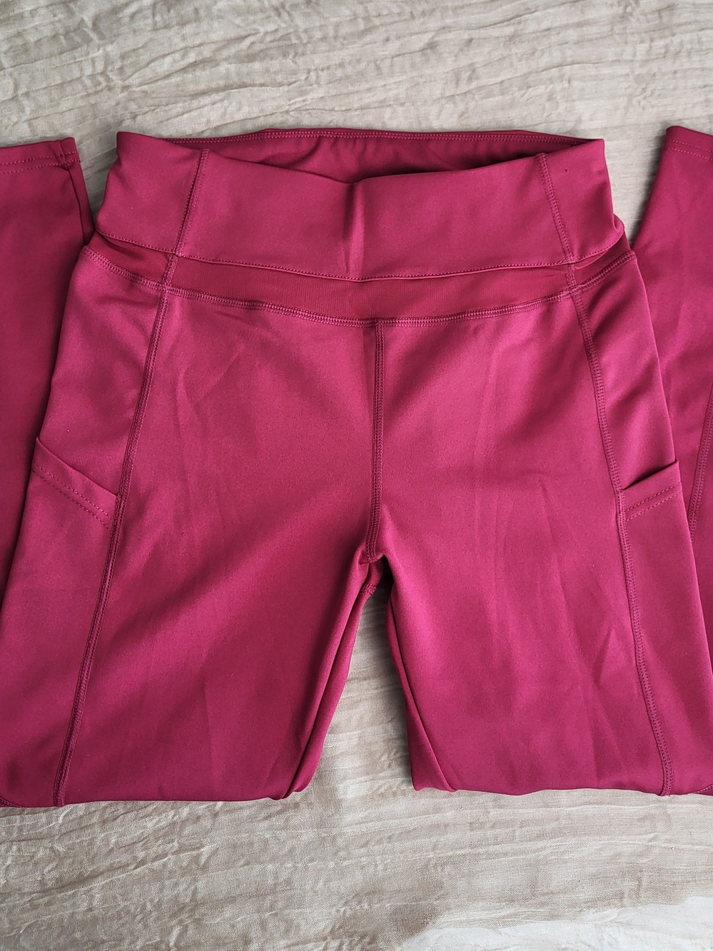 Zella High-Rise Pocket Leggings - Raspberry Pink
